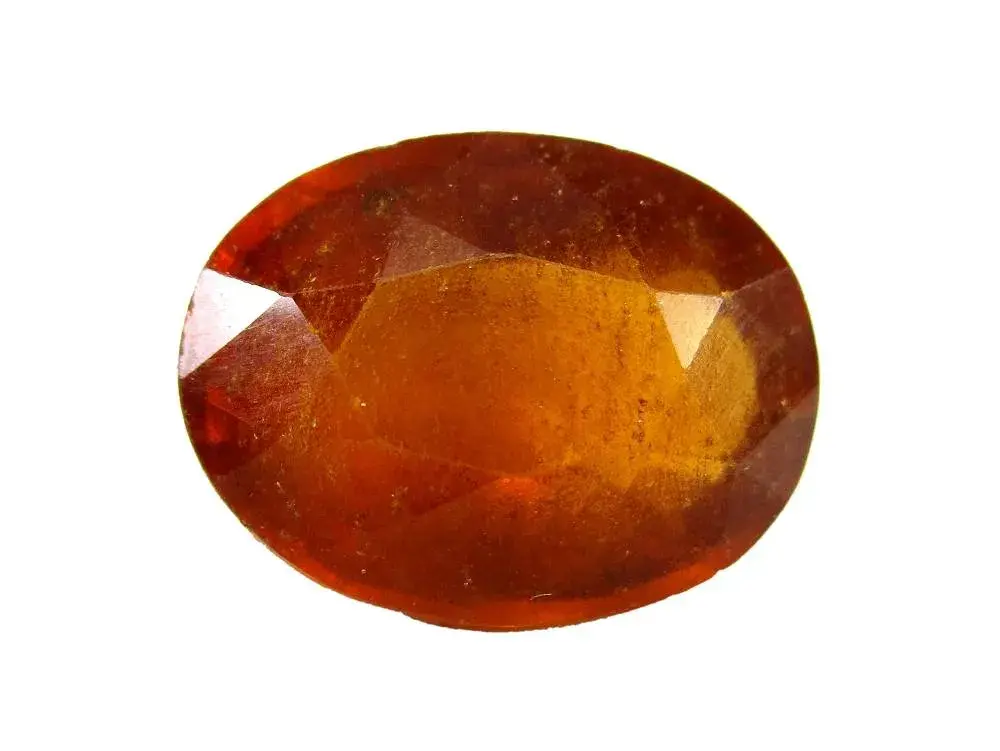 Natural Hessonite Garnet - 7.17 Carat