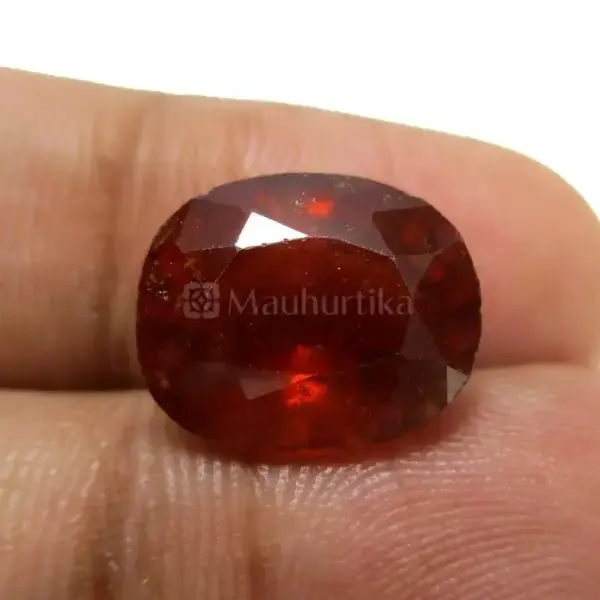 Natural Hessonite Garnet - 9.59 Carat