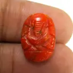 Natural Red Coral (Moonga) - 3.93 Carat