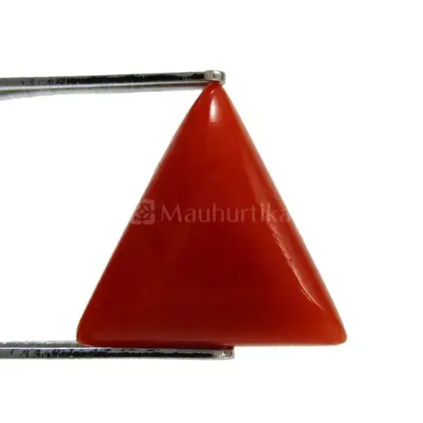 Natural Red Coral (Moonga) - 4.09 Carat