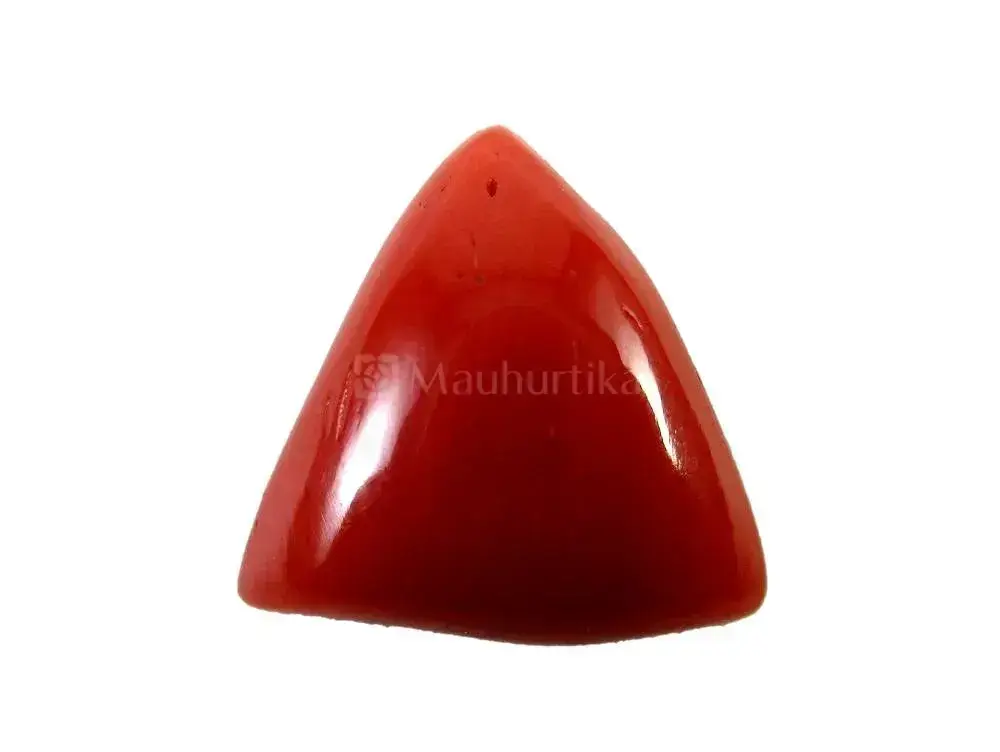 Natural Red Coral (Moonga) - 4.11 Carat
