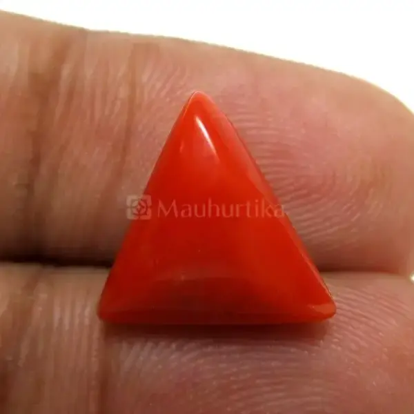 Natural Red Coral (Moonga) - 4.62 Carat
