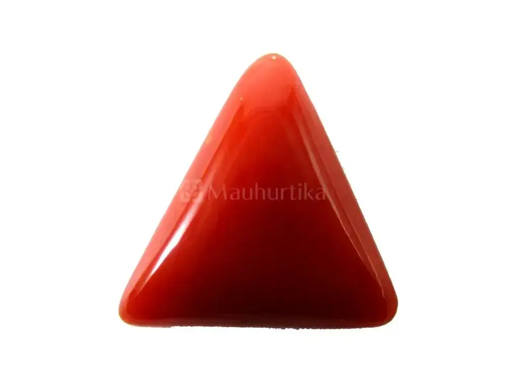 Natural Red Coral (Moonga) - 5.90 Carat