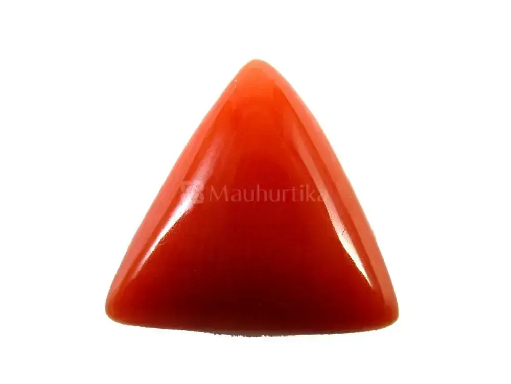 Natural Red Coral (Moonga) - 5.97 Carat