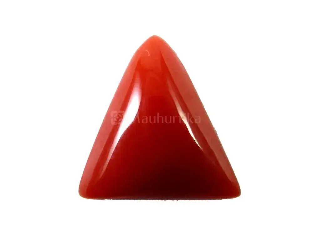 Natural Red Coral (Moonga) - 6.01 Carat
