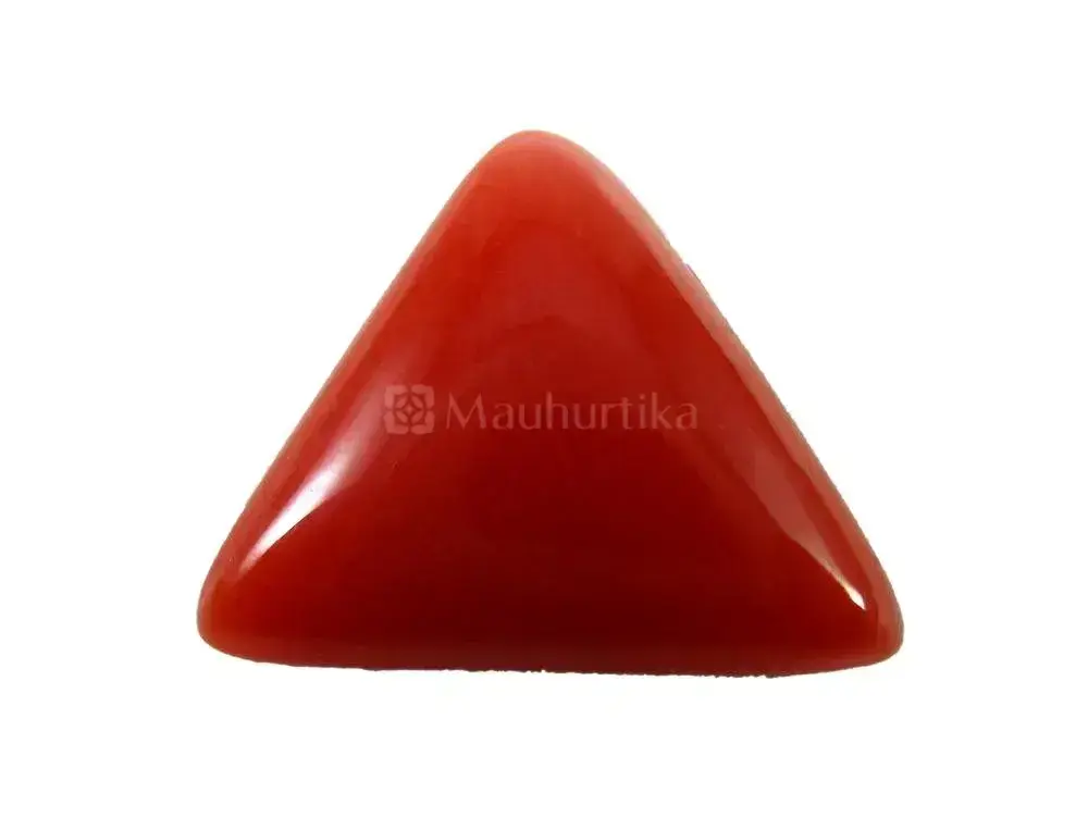 Natural Red Coral (Moonga) - 6.03 Carat