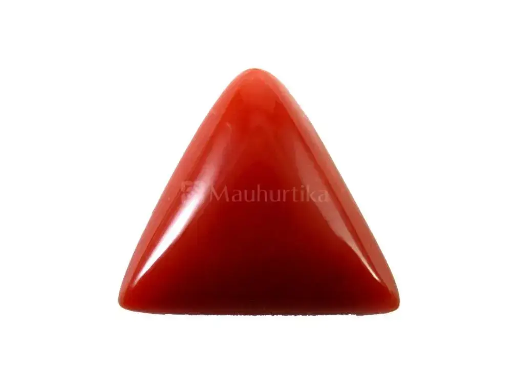 Natural Red Coral (Moonga) -6.04 Carat