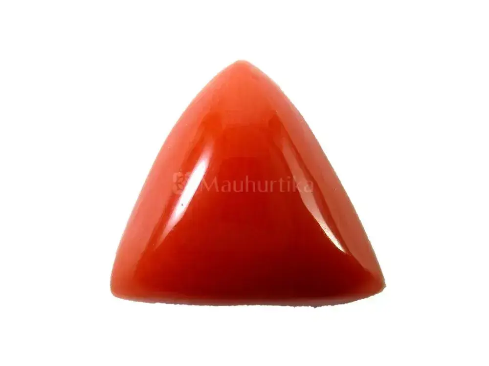 Natural Red Coral (Moonga) - 6.06 Carat