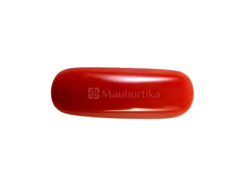 Natural Red Coral (Moonga) -6.39 Carat