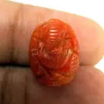 Natural Red Coral (Moonga) - 6.52 Carat