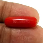 Natural Red Coral (Moonga) - 6.82 Carat