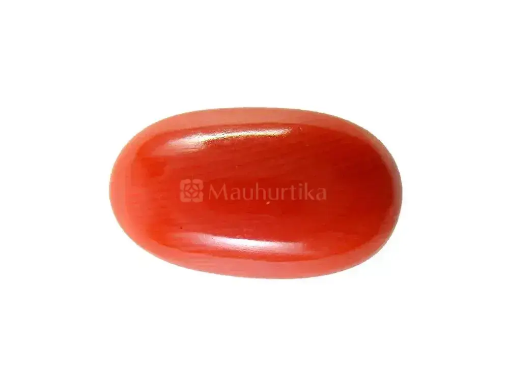Natural Red Coral (Moonga) -7.40 Carat
