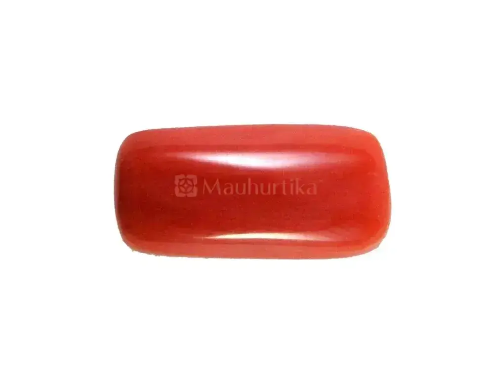 Natural Red Coral (Moonga) - 7.84 Carat