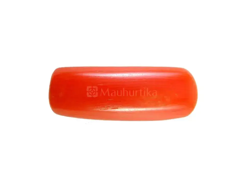 Natural Red Coral (Moonga) - 7.91 Carat