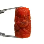 Natural Red Coral (Moonga) - 8.81 Carat