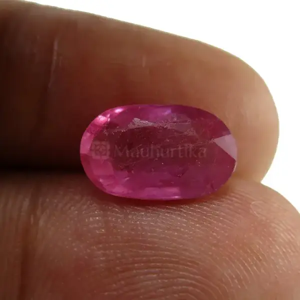 Natural Ruby (Manik) - 3.42 Carat