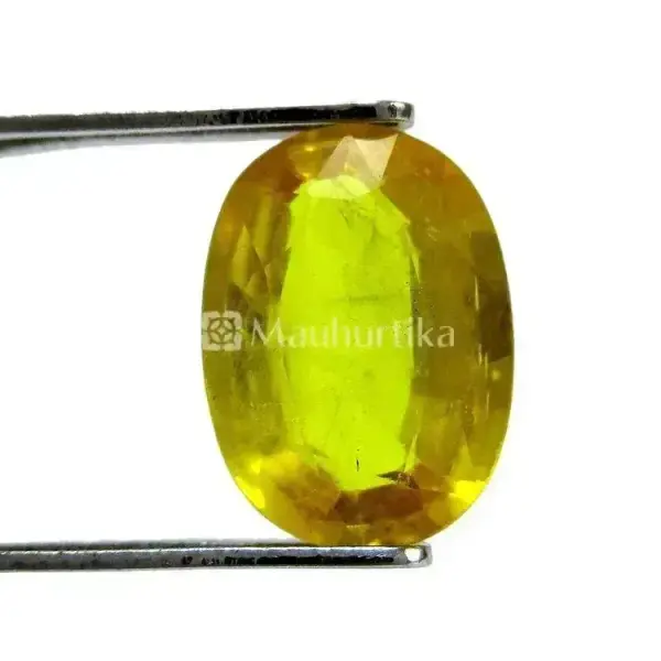 Natural Yellow Sapphire (Pukhraj) -3.01 Carat