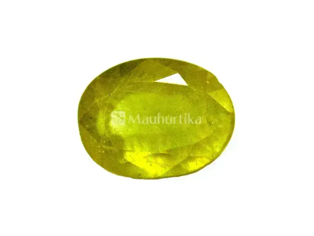 Natural Yellow Sapphire (Pukhraj) - 3.53 Carat