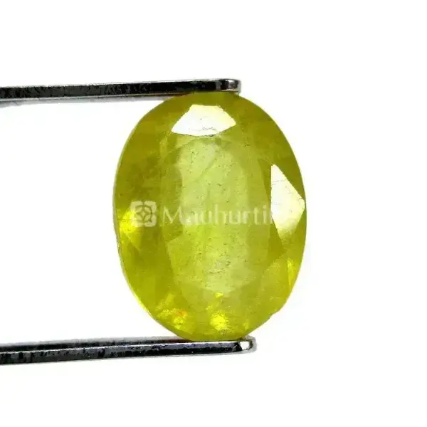 Natural Yellow Sapphire (Pukhraj) - 3.53 Carat