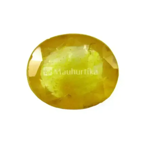 Natural Yellow Sapphire (Pukhraj) - 3.77 Carat