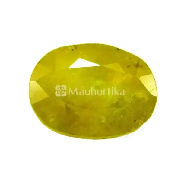 Natural Yellow Sapphire (Pukhraj) - 3.85 Carat