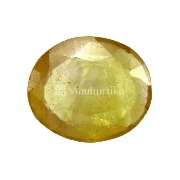 Natural Yellow Sapphire (Pukhraj) -4.24 Carat