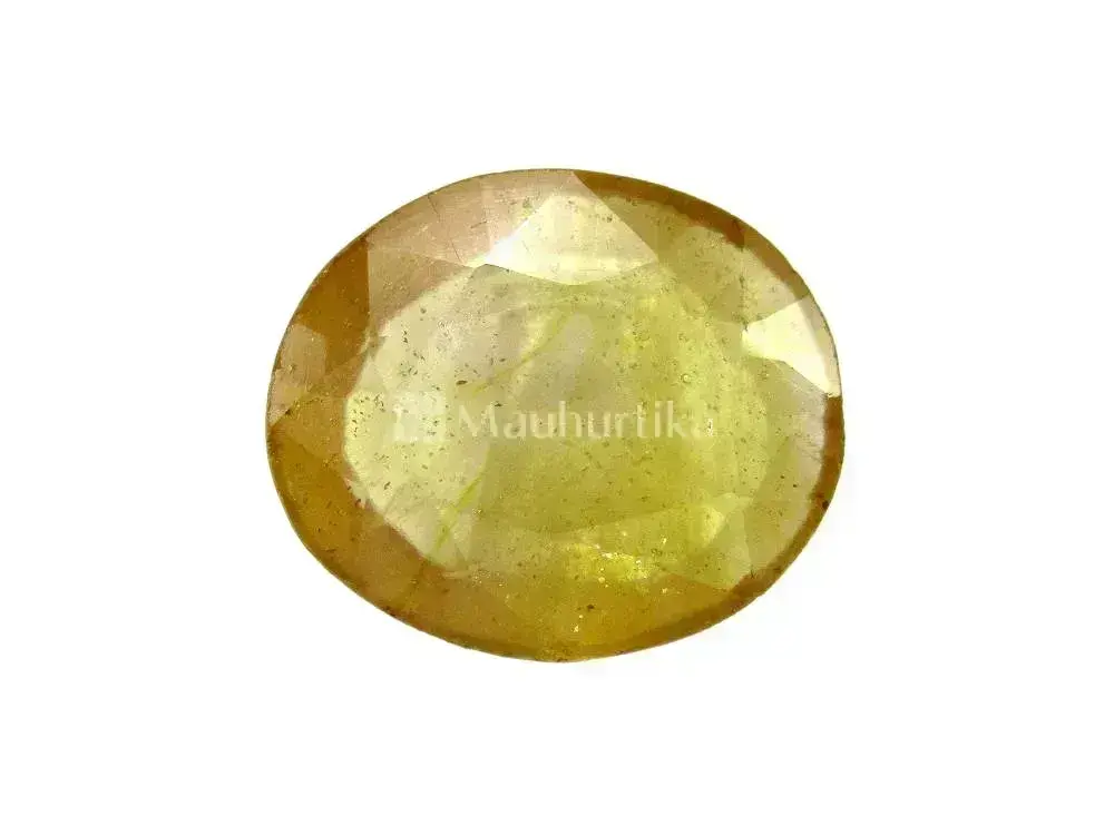 Natural Yellow Sapphire (Pukhraj) -4.24 Carat