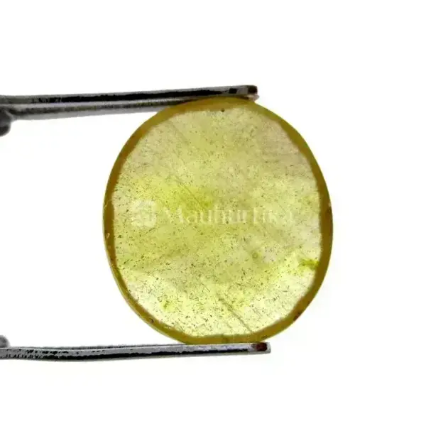 Natural Yellow Sapphire (Pukhraj) - 4.85 Carat