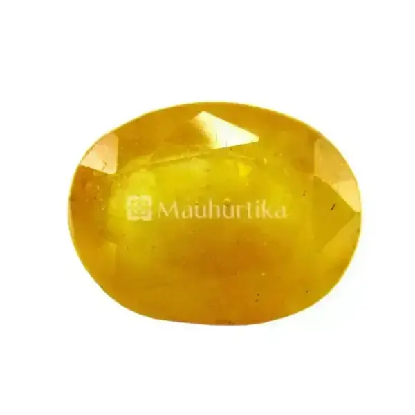 Natural Yellow Sapphire (Pukhraj) - 5.67 Carat