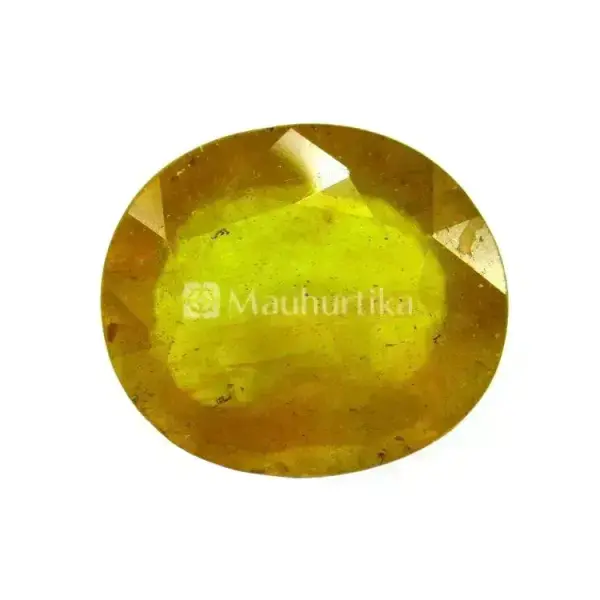 Natural Yellow Sapphire (Pukhraj) -8.01 Carat