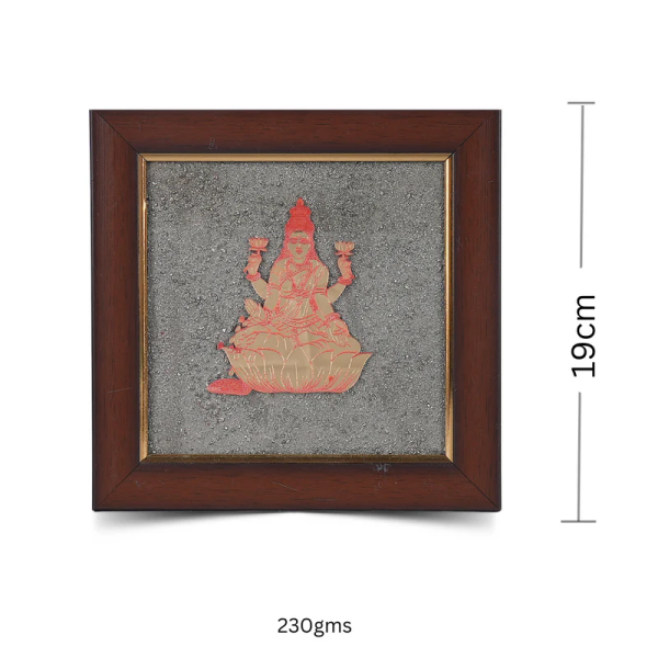 Goddess Laxmi Shakti Pyrite Dust Frame