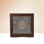 Shri Yantra Prosperity Yantra with Pyrite Dust Frame