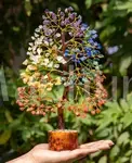 7 Chakra Crystal Tree - Healing Gemstone Tree