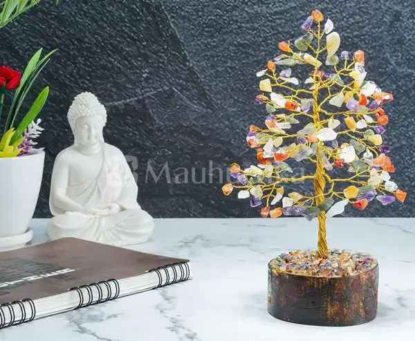 7 Chakra Tree of Life - Healing Crystal Tree