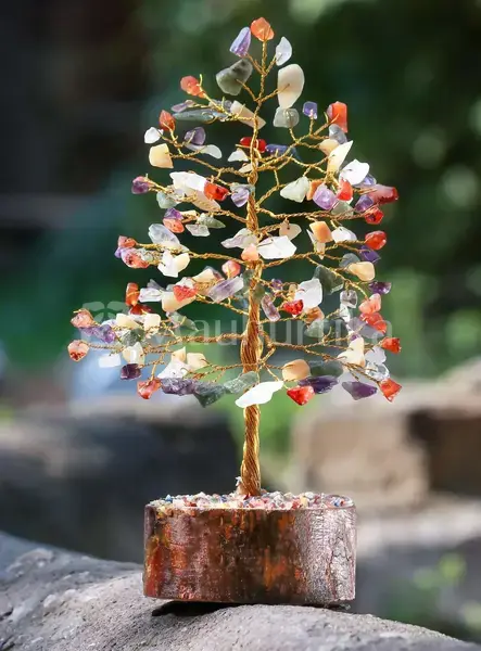 7 Chakra Tree of Life - Healing Crystal Tree