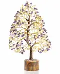 Amethyst & Citrine Crystal Tree of Life - Healing Gemstone Tree