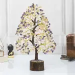Amethyst & Citrine Crystal Tree of Life - Healing Gemstone Tree