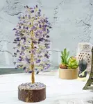 Amethyst Crystal Tree of Life - Chakra Tree for Positive Energy