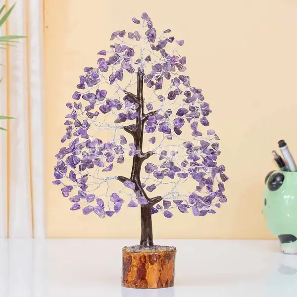 Amethyst Crystal Tree of Life - Wisdom & Serenity