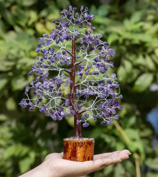 Amethyst Crystal Tree of Life - Wisdom & Serenity