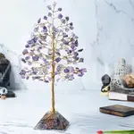 Amethyst Gemstone Tree (Orgone Pyramid Base) - Spiritual Energy Tree