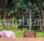 Black Agate Gemstone Tree of Life - Chakra Tree