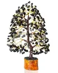 Black Tourmaline Crystal Tree - Prosperity and Protection