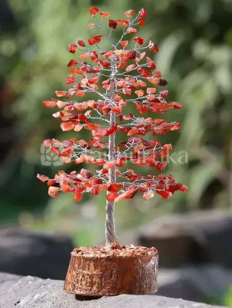 Carnelian Chakra Tree of Life - Positive Energy Tree