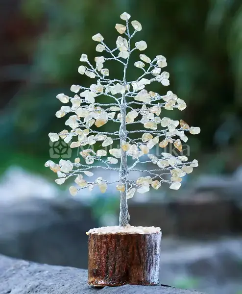 Citrine Crystal Tree of Life - Handmade - Prosperity & Abundance