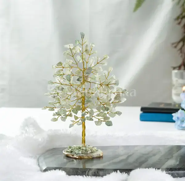 Green Jade Chakra Tree of Life - Prosperity Tree