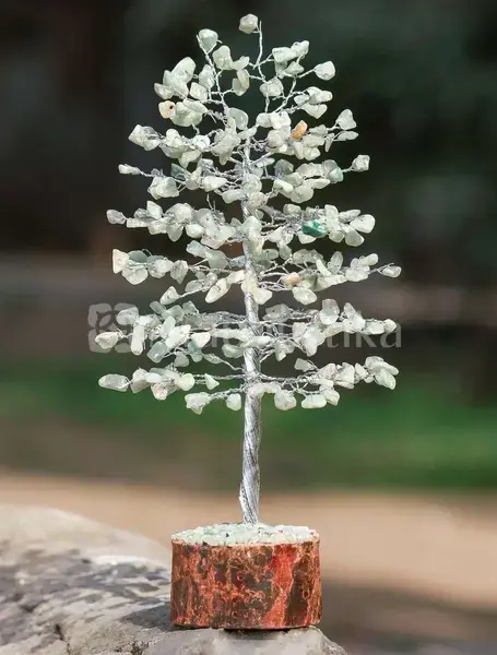 Green Jade Crystal Tree of Life - Prosperity Decor