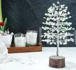 Green Jade Crystal Tree of Life - Prosperity Decor