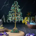 Green Jade Gemstone Tree of Life - Prosperity and Harmony