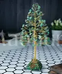 Green Jade Gemstone Tree of Life - Prosperity and Harmony